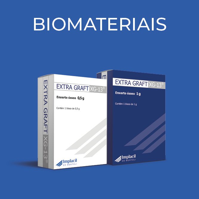 Instruções de uso - biomateriais