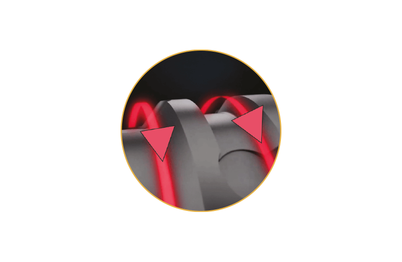 DESIGN MACROGEOMÉTRICO eficiente para uma irrigação sanguínea eficiente e homogênia.